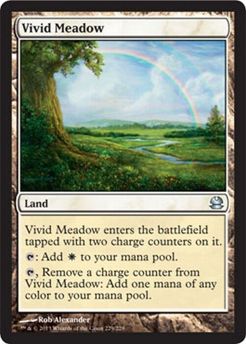 Vivid Meadow ~ Modern Masters 2013 [ Excellent ] [ Magic MTG ] - London Magic Traders Limited