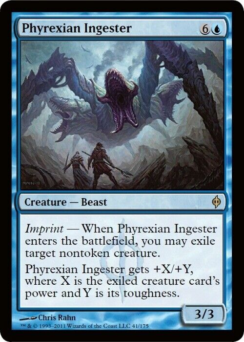 Phyrexian Ingester ~ New Phyrexia [ Excellent ] [ Magic MTG ] - London Magic Traders Limited