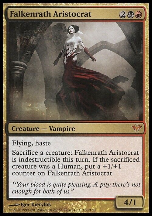 Falkenrath Aristocrat ~ Dark Ascension [ Excellent ] [ Magic MTG ] - London Magic Traders Limited