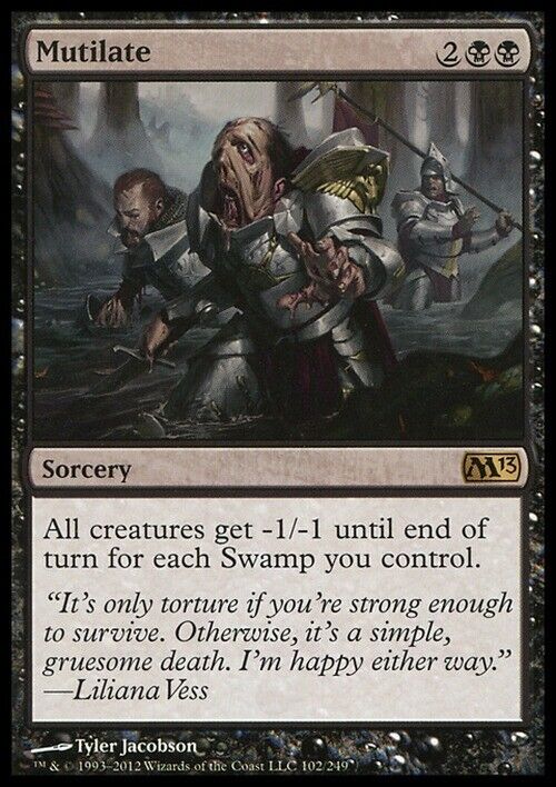 Mutilate ~ Magic 2013 [ Excellent ] [ Magic MTG ] - London Magic Traders Limited