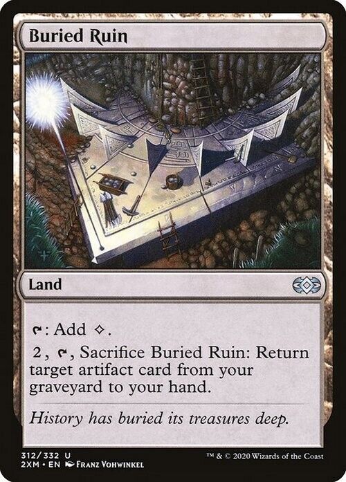 Buried Ruin ~ Double Masters [ NearMint ] [ Magic MTG ] - London Magic Traders Limited