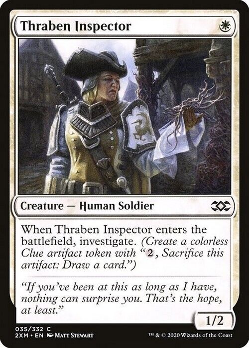 Thraben Inspector ~ Double Masters [ NearMint ] [ Magic MTG ] - London Magic Traders Limited