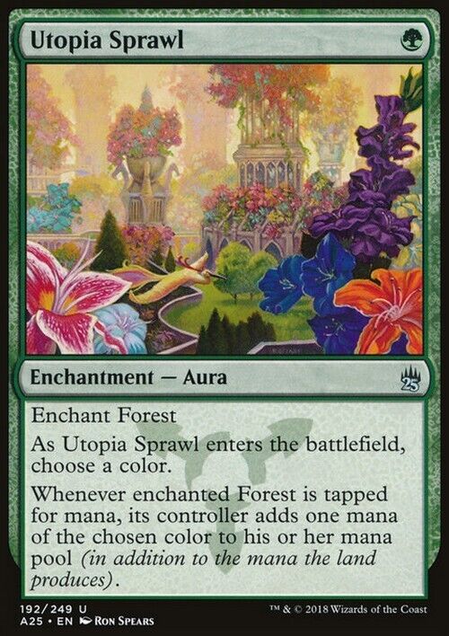 Utopia Sprawl~ Masters 25 [ Excellent ] [ Magic MTG ] - London Magic Traders Limited