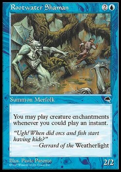 Rootwater Shaman ~ Tempest [ Excellent ] [ Magic MTG ] - London Magic Traders Limited