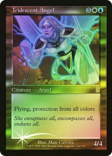 FOIL Iridescent Angel ~ Odyssey [ Excellent ] [ Magic MTG ] - London Magic Traders Limited