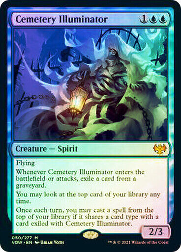 FOIL Cemetery Illuminator ~ Crimson Vow [ NearMint ] [ Magic MTG ] - London Magic Traders Limited