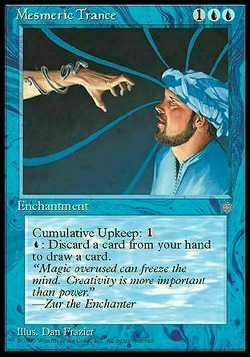 Mesmeric Trance ~ Ice Age [ Excellent ] [ Magic MTG ] - London Magic Traders Limited