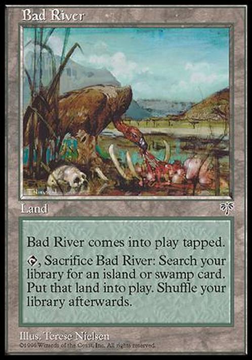 Bad River ~ Mirage [ Excellent ] [ Magic MTG ] - London Magic Traders Limited