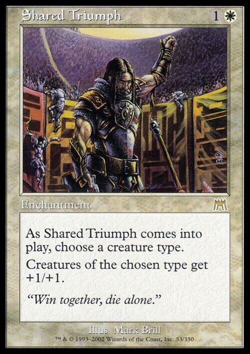 Shared Triumph ~ Onslaught [ Excellent ] [ Magic MTG ] - London Magic Traders Limited