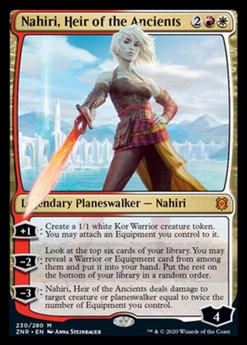 Nahiri, Heir of the Ancients ~ Zendikar Rising [ Excellent ] [ Magic MTG ] - London Magic Traders Limited