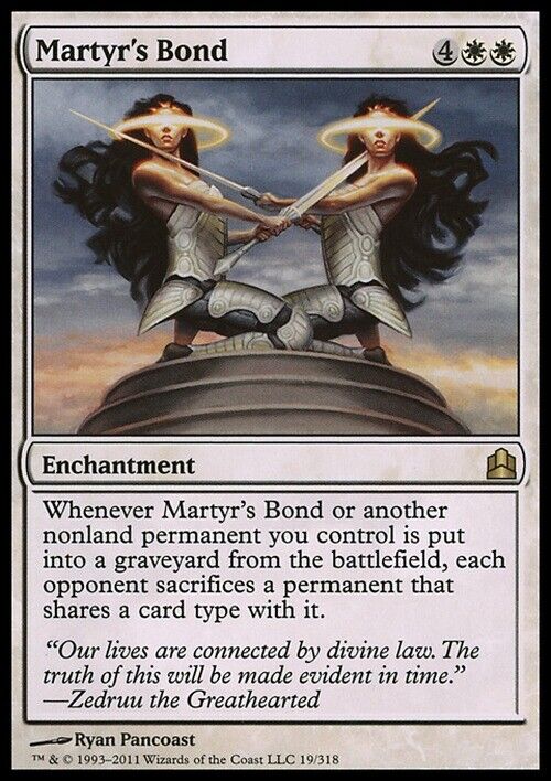 Martyr's Bond ~ Commander 2011 [ NearMint ] [ Magic MTG ] - London Magic Traders Limited