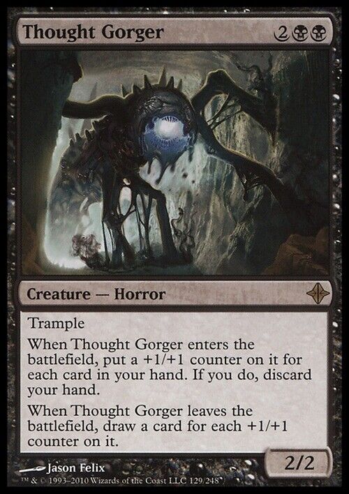 Thought Gorger ~ Rise of the Eldrazi [ Excellent ] [ Magic MTG ]