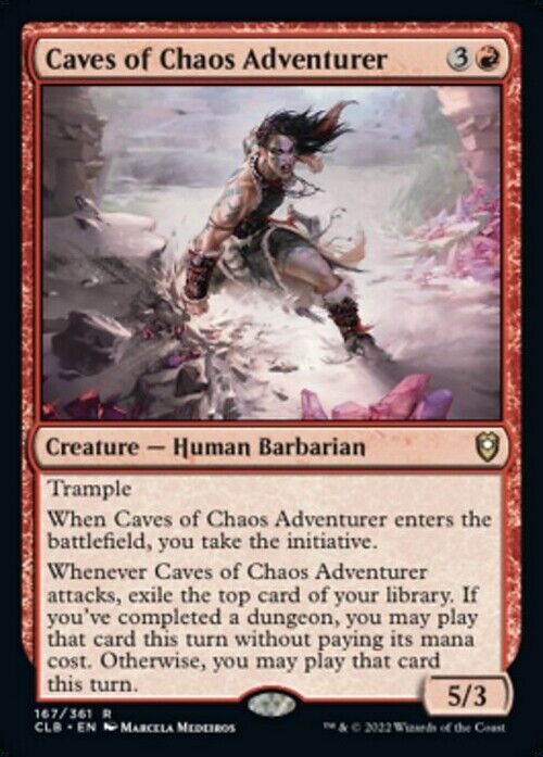 Caves of Chaos Adventurer ~ Commander Legends 2: Baldur's Gate [ NM ] [ MTG ] - London Magic Traders Limited