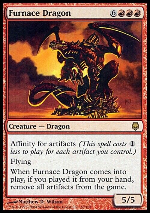Furnace Dragon ~ Darksteel [ Excellent ] [ Magic MTG ]