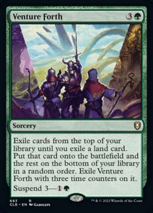 Venture Forth ~ Commander Legends 2: Baldur's Gate [ NM ] [ MTG ] - London Magic Traders Limited