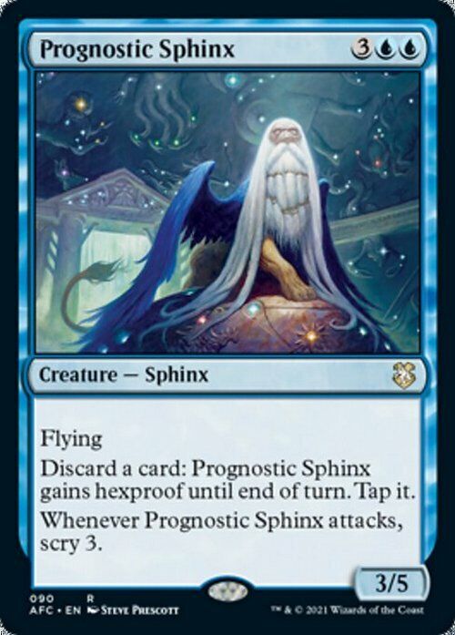 Prognostic Sphinx ~ Commander: Adventures in the Forgotten Realms [ NearMint ] - London Magic Traders Limited