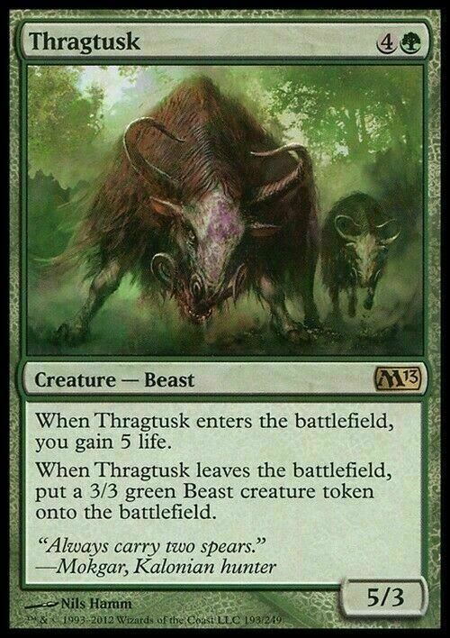 Thragtusk ~ Magic 2013 [ Excellent ] [ Magic MTG ] - London Magic Traders Limited