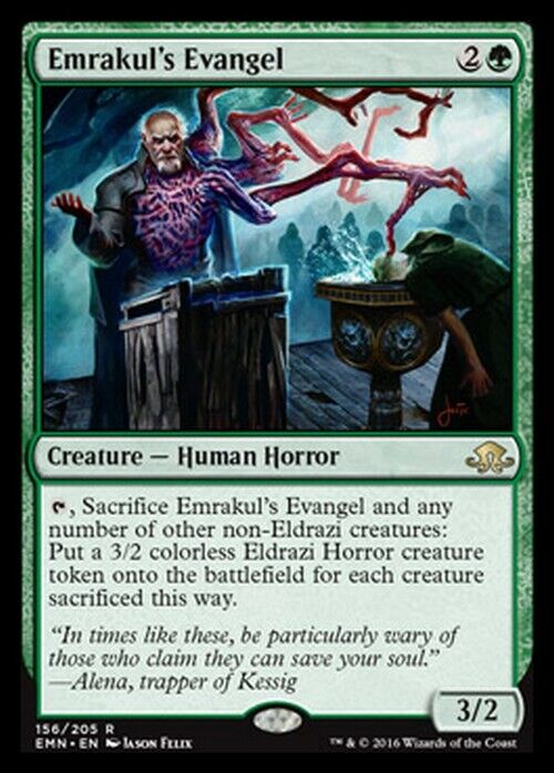 Emrakul's Evangel ~ Eldritch Moon [ Excellent ] [ Magic MTG ] - London Magic Traders Limited