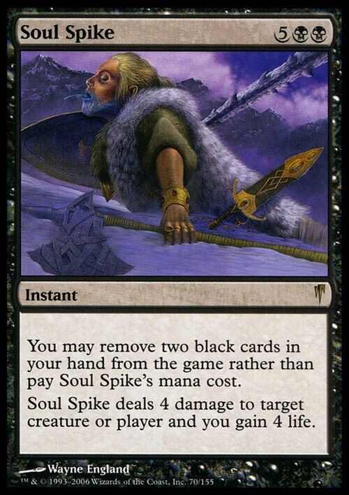 Soul Spike ~ Coldsnap [ Excellent ] [ Magic MTG ] - London Magic Traders Limited