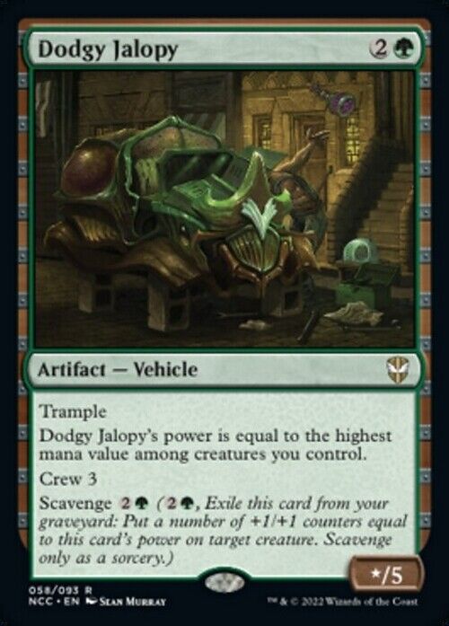 Dodgy Jalopy ~ Commander: Streets of New Capenna [ NM ] [ Magic MTG ]