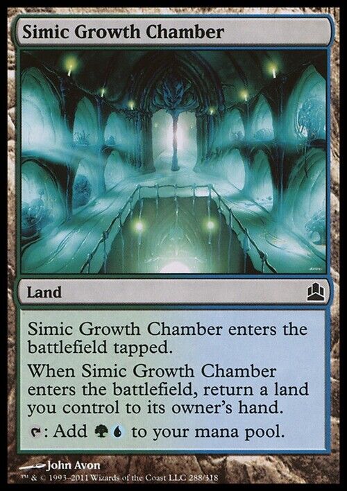 Simic Growth Chamber ~ Commander 2011 [ Excellent ] [ Magic MTG ]