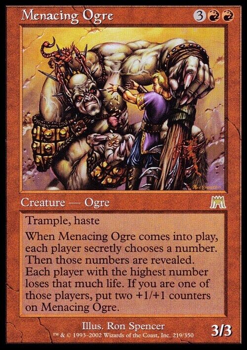 Menacing Ogre ~ Onslaught [ Excellent+ ] [ Magic MTG ] - London Magic Traders Limited