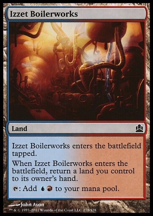 Izzet Boilerworks ~ Commander 2011 [ Excellent ] [ Magic MTG ]