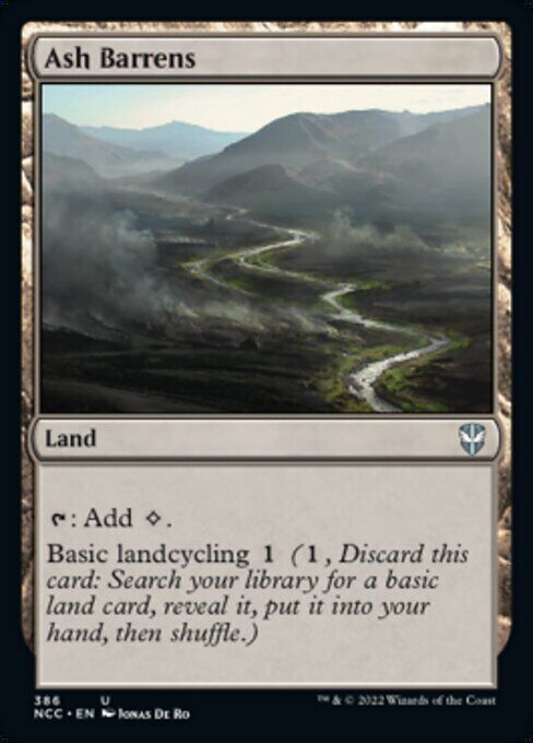 Ash Barrens ~ Commander: Streets of New Capenna [ NearMint ] [ MTG ] - London Magic Traders Limited