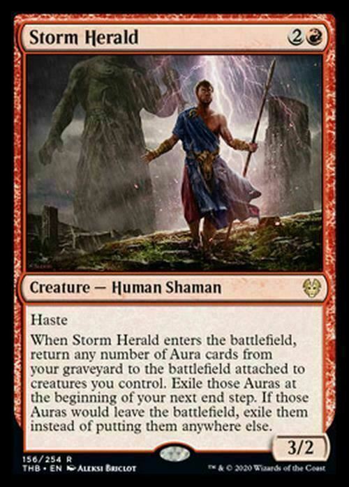 Storm Herald ~ Theros Beyond Death [ NearMint ] [ Magic MTG ] - London Magic Traders Limited