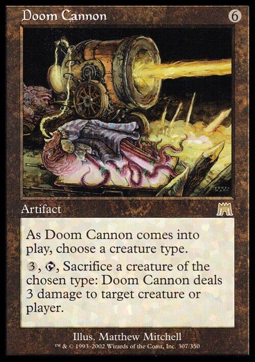 Doom Cannon ~ Onslaught [ Excellent ] [ Magic MTG ] - London Magic Traders Limited