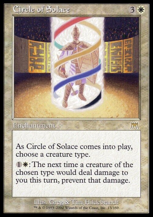 Circle of Solace ~ Onslaught [ Excellent ] [ Magic MTG ] - London Magic Traders Limited