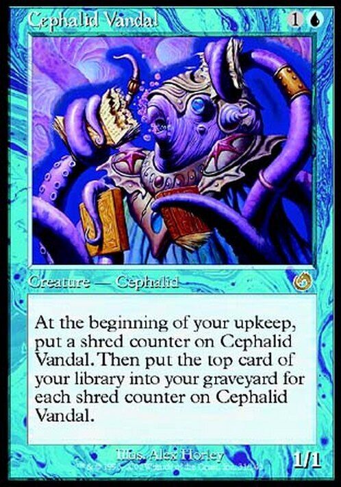 Cephalid Vandal ~ Torment [ Excellent ] [ Magic MTG ] - London Magic Traders Limited