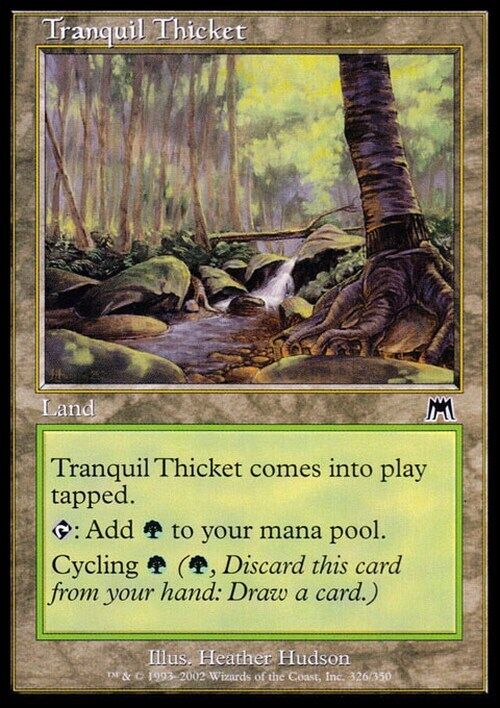 Tranquil Thicket ~ Onslaught [ Excellent ] [ Magic MTG ] - London Magic Traders Limited