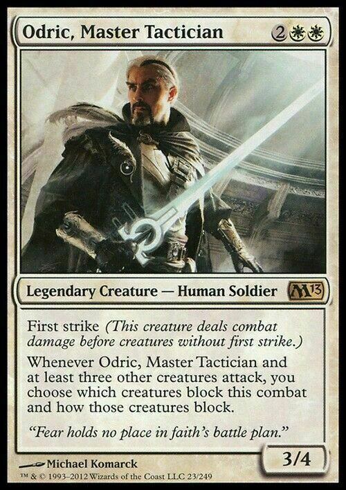 Odric, Master Tactician ~ Magic 2013 [ Excellent ] [ Magic MTG ] - London Magic Traders Limited