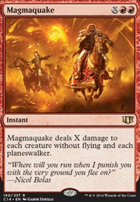 Magmaquake ~ Commander 2014 [ Excellent ] [ Magic MTG ]