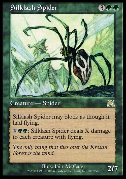 Silklash Spider ~ Onslaught [ Excellent ] [ Magic MTG ] - London Magic Traders Limited