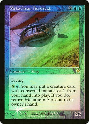 FOIL Metathran Aerostat ~ Invasion [ Excellent ] [ Magic MTG ]
