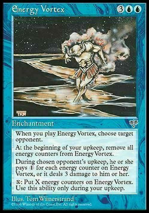 Energy Vortex ~ Mirage [ MODERATELY PLAYED ] [ Magic MTG ] - London Magic Traders Limited