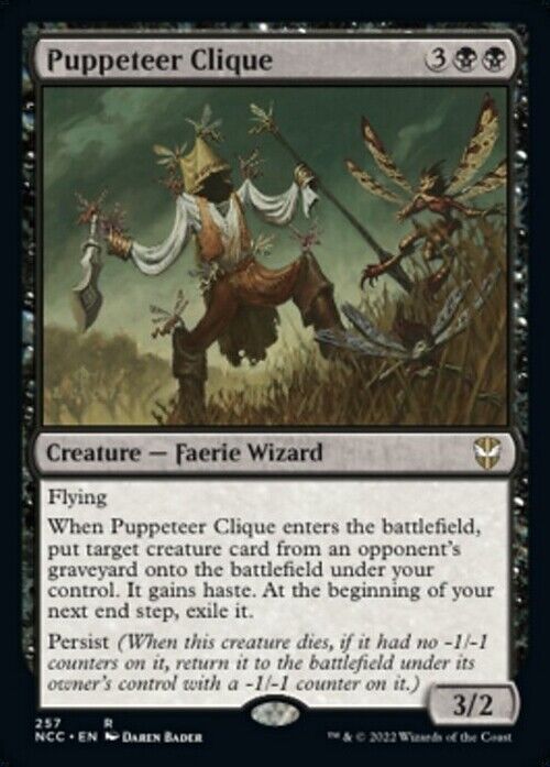 Puppeteer Clique ~ Commander: Streets of New Capenna [ NM ] [ Magic MTG ] - London Magic Traders Limited