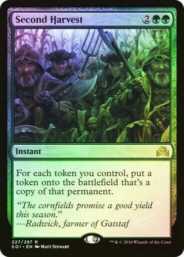 FOIL Second Harvest ~ Shadows over Innistrad [ NearMint ] [ Magic MTG ] - London Magic Traders Limited