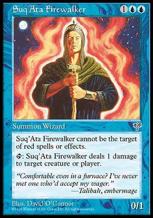 Suq'Ata Firewalker ~ Mirage [ Excellent ] [ Magic MTG ] - London Magic Traders Limited