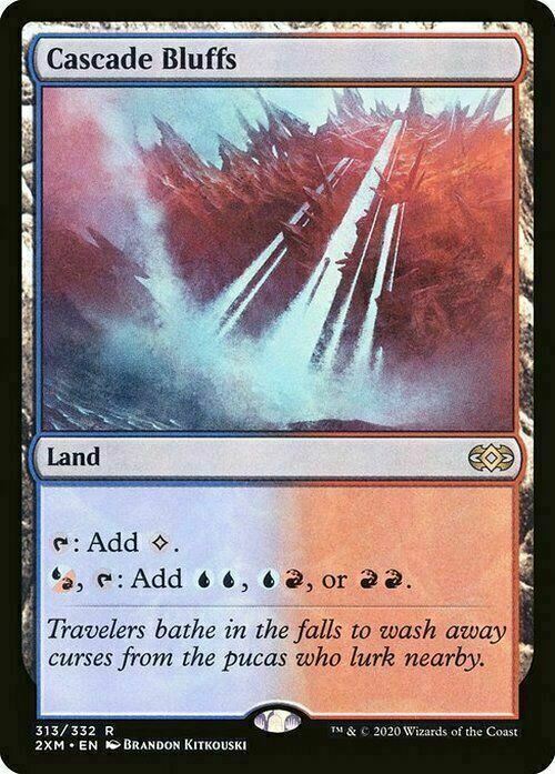 Cascade Bluffs ~ Double Masters [ NearMint ] [ Magic MTG ] - London Magic Traders Limited