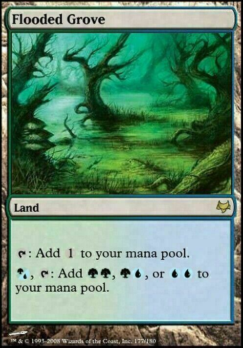 Flooded Grove ~ Eventide [ Excellent ] [ Magic MTG ]
