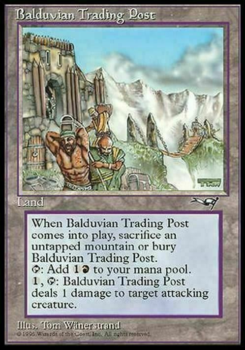 Balduvian Trading Post ~ Alliances [ HEAVILY PLAYED ] [ Magic MTG ]