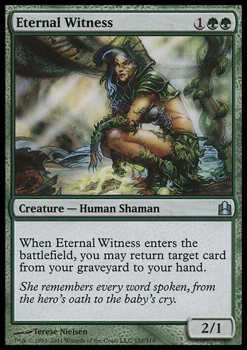 Eternal Witness ~ Commander 2011 [ Excellent ] [ Magic MTG ] - London Magic Traders Limited