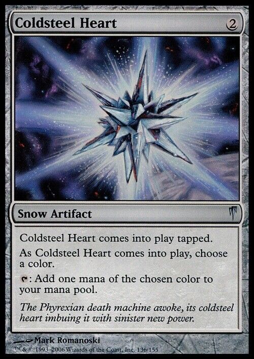 Coldsteel Heart ~ Coldsnap [ Excellent ] [ Magic MTG ] - London Magic Traders Limited