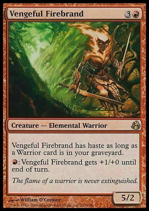 Vengeful Firebrand ~ Morningtide [ Excellent ] [ Magic MTG ] - London Magic Traders Limited