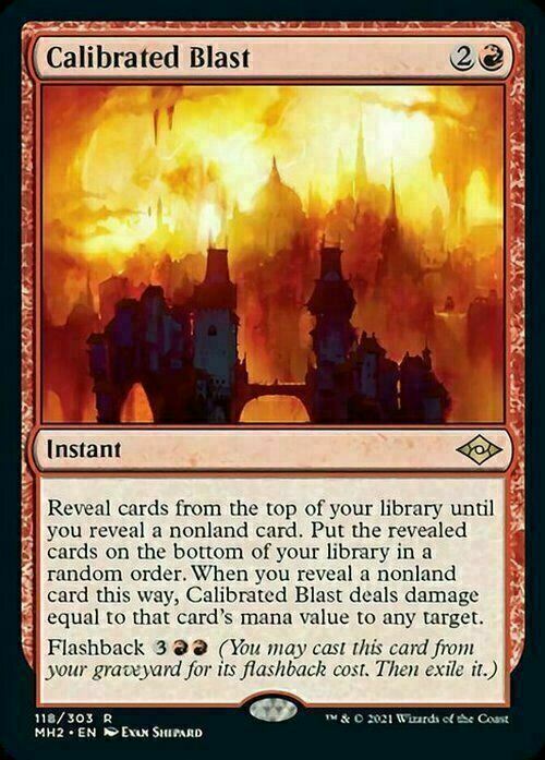 Calibrated Blast ~ Modern Horizons 2 [ NearMint ] [ Magic MTG ] - London Magic Traders Limited