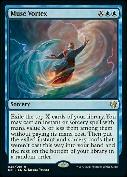 Muse Vortex ~ Commander: Strixhaven [ NearMint ] [ Magic MTG ] - London Magic Traders Limited