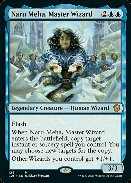 Naru Meha, Master Wizard ~ Commander: Strixhaven [ NearMint ] [ MTG ] - London Magic Traders Limited